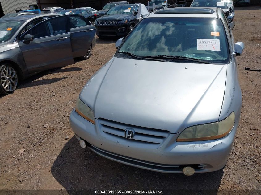 2001 Honda Accord 3.0 Ex VIN: 1HGCG165X1A024529 Lot: 40312565