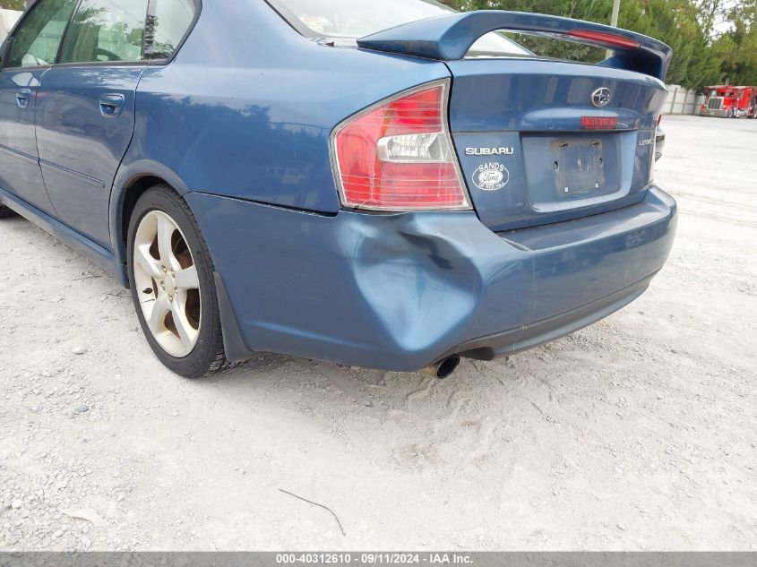 2007 Subaru Legacy 2.5I VIN: 4S3BL616977211043 Lot: 40312610