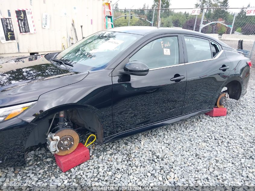 2022 Nissan Sentra Sr Xtronic Cvt VIN: 3N1AB8DV8NY251559 Lot: 40312616