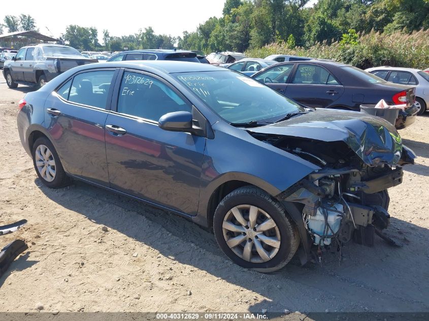 2016 TOYOTA COROLLA LE - 2T1BURHE0GC525173