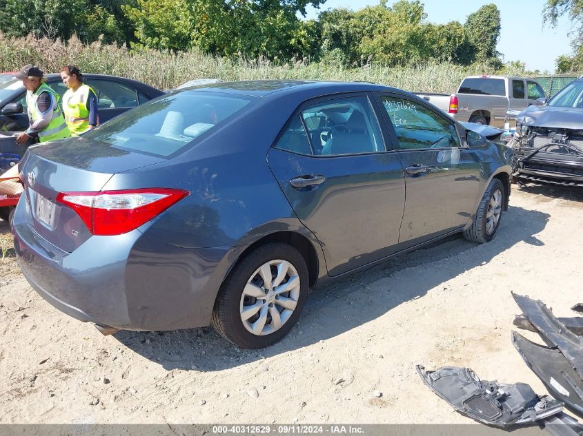 2016 TOYOTA COROLLA LE - 2T1BURHE0GC525173