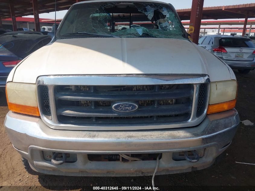 2001 Ford F-250 Super Duty VIN: 1FTNX21F81EC72221 Lot: 40312645