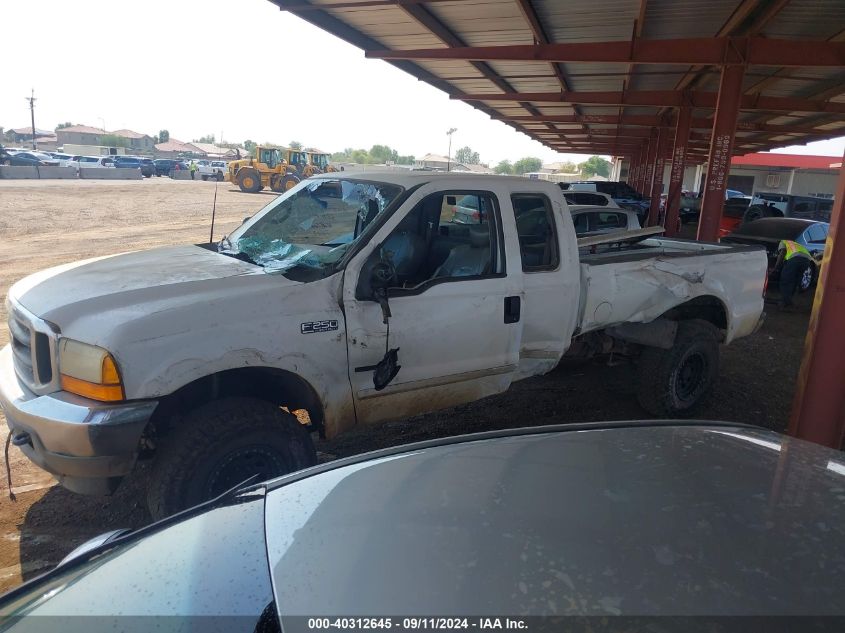 2001 Ford F-250 Super Duty VIN: 1FTNX21F81EC72221 Lot: 40312645