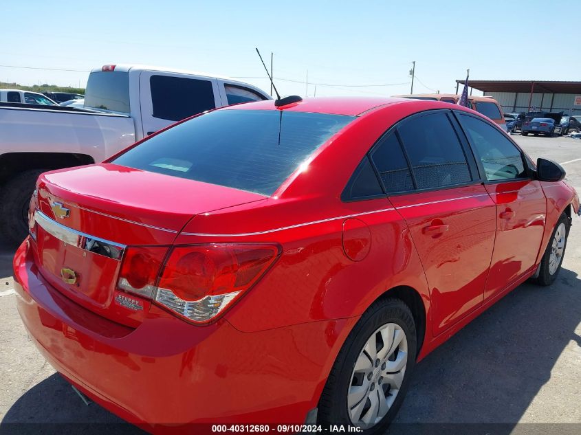 2015 Chevrolet Cruze Ls VIN: 1G1PA5SH1F7213284 Lot: 40312680