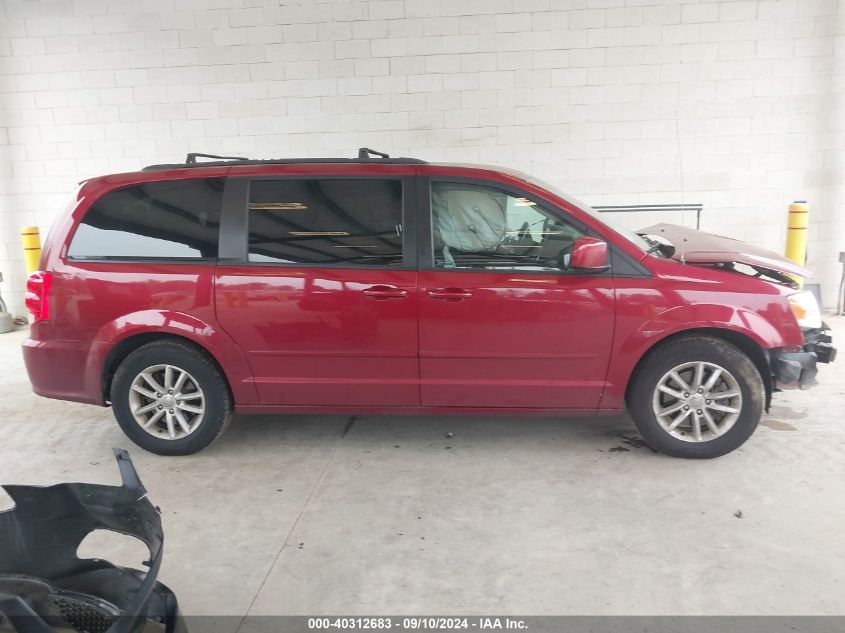 2014 Dodge Grand Caravan Sxt VIN: 2C4RDGCG9ER478606 Lot: 40312683