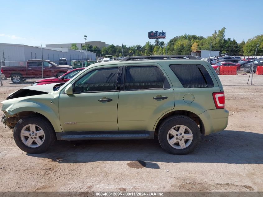 1FMCU49H38KB03135 2008 Ford Escape Hev