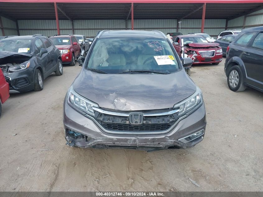 2015 Honda Cr-V Exl VIN: 5J6RM4H73FL097992 Lot: 40312746