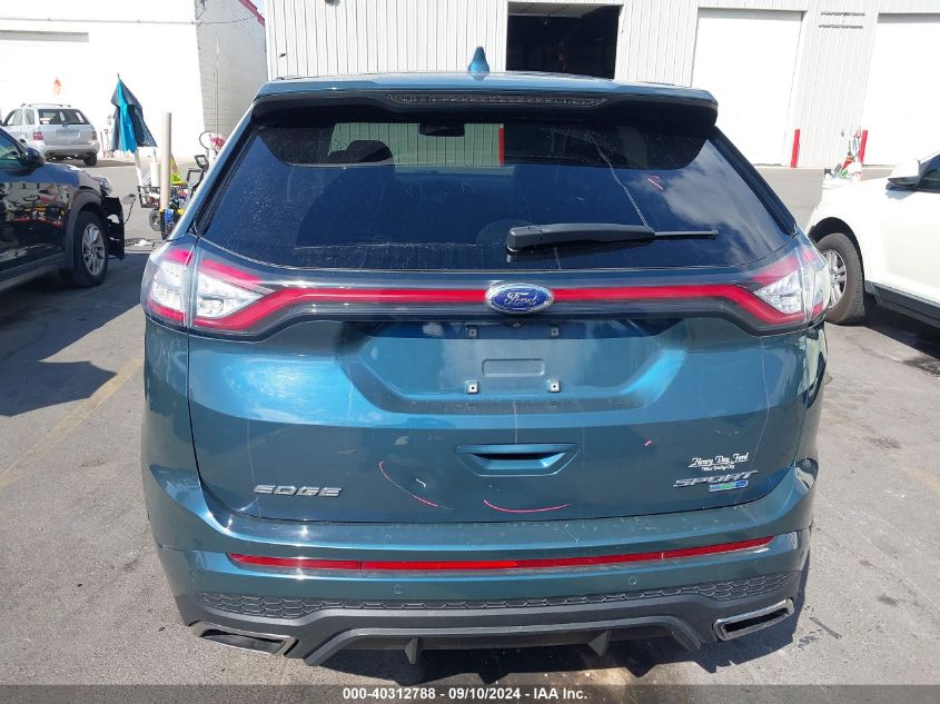 2016 Ford Edge Sport VIN: 2FMPK4AP2GBC66510 Lot: 40312788