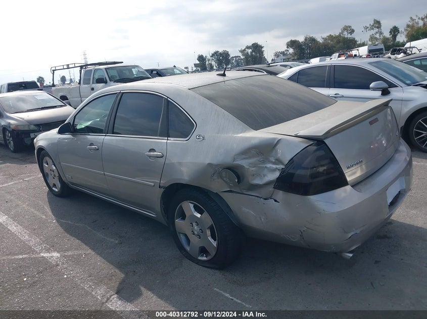 2G1WD58C569187320 2006 Chevrolet Impala Super Sport