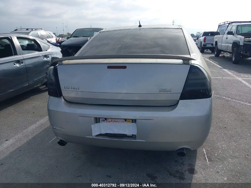 2G1WD58C569187320 2006 Chevrolet Impala Super Sport