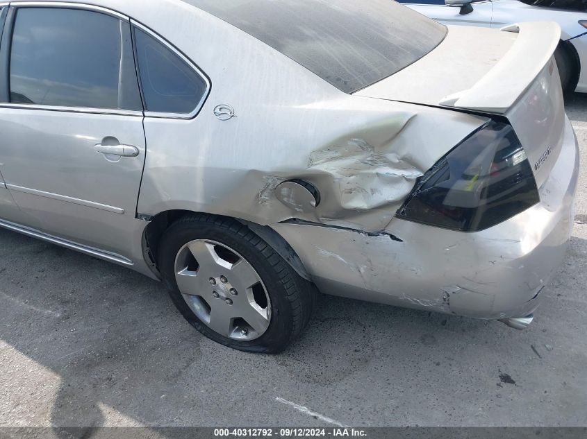 2006 Chevrolet Impala Super Sport VIN: 2G1WD58C569187320 Lot: 40312792