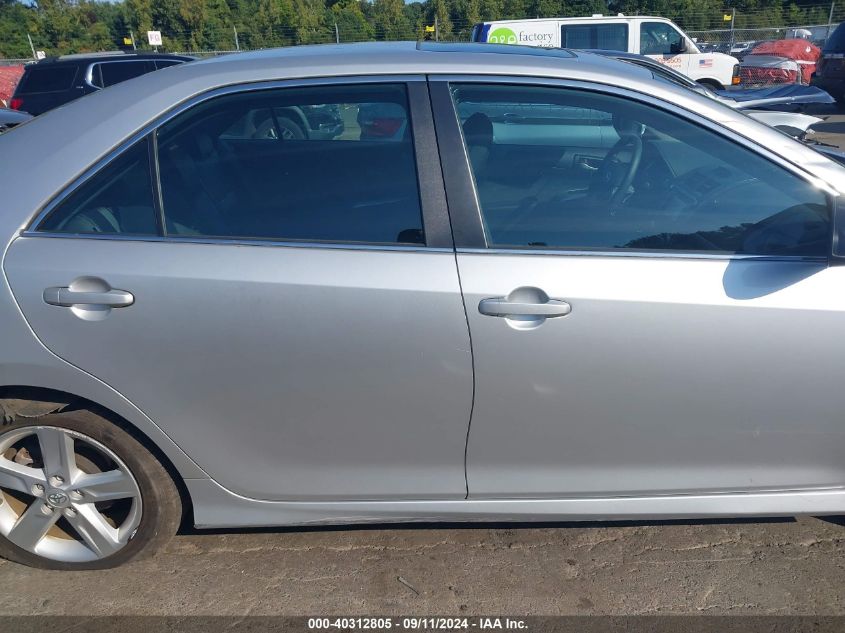 2014 Toyota Camry Se VIN: 4T1BF1FK3EU824365 Lot: 40312805