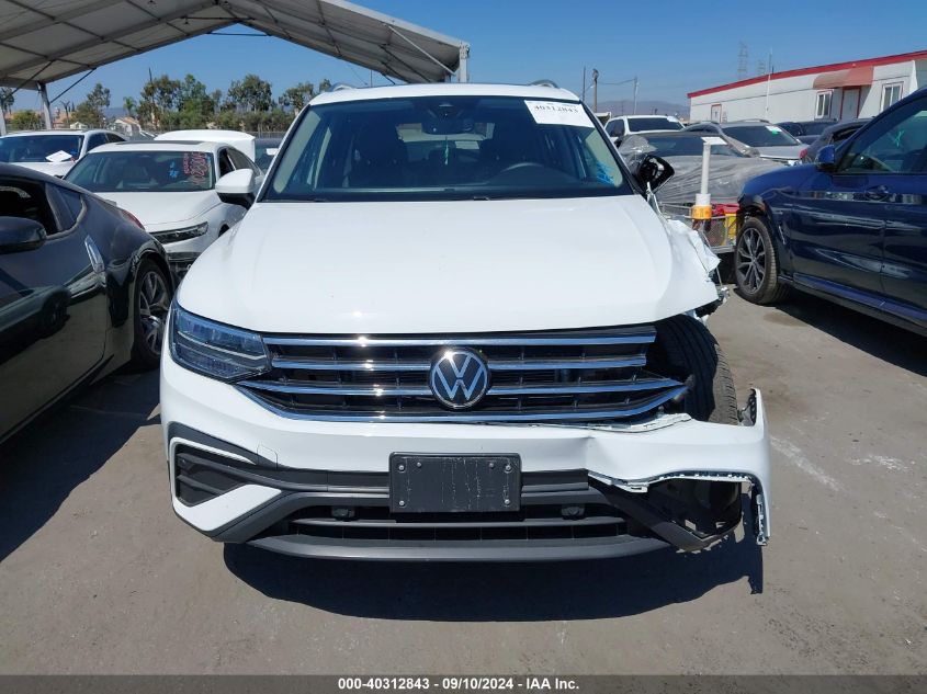 2022 VOLKSWAGEN TIGUAN 2.0T SE - 3VV2B7AX1NM131127