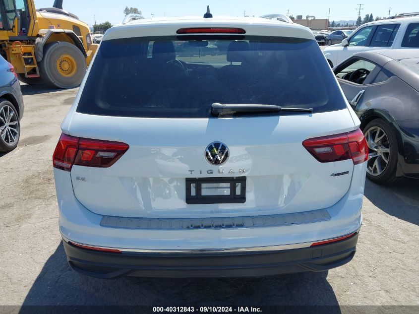 2022 VOLKSWAGEN TIGUAN 2.0T SE - 3VV2B7AX1NM131127