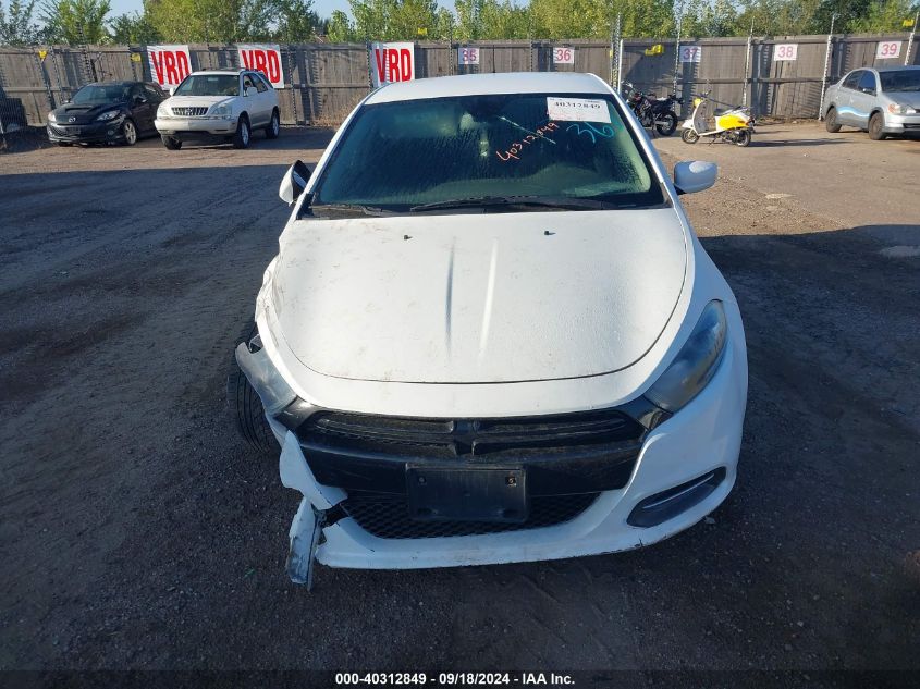 2016 Dodge Dart Se VIN: 1C3CDFAA7GD533367 Lot: 40312849