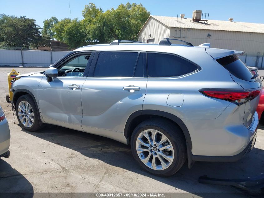 2021 TOYOTA HIGHLANDER LIMITED - 5TDDZRBH7MS081984