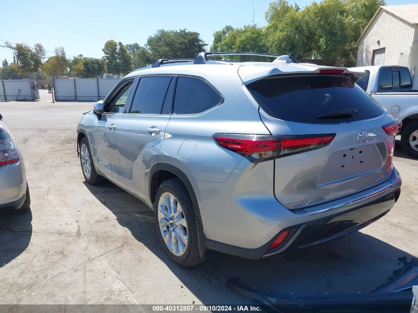 2021 TOYOTA HIGHLANDER LIMITED - 5TDDZRBH7MS081984