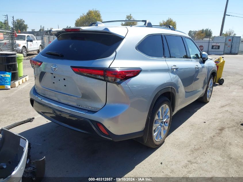 2021 TOYOTA HIGHLANDER LIMITED - 5TDDZRBH7MS081984