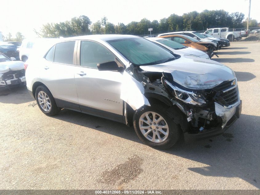 2020 Chevrolet Equinox Ls VIN: 3GNAXHEV5LS627946 Lot: 40312865