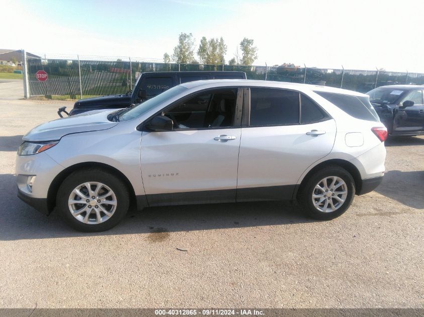 2020 Chevrolet Equinox Ls VIN: 3GNAXHEV5LS627946 Lot: 40312865