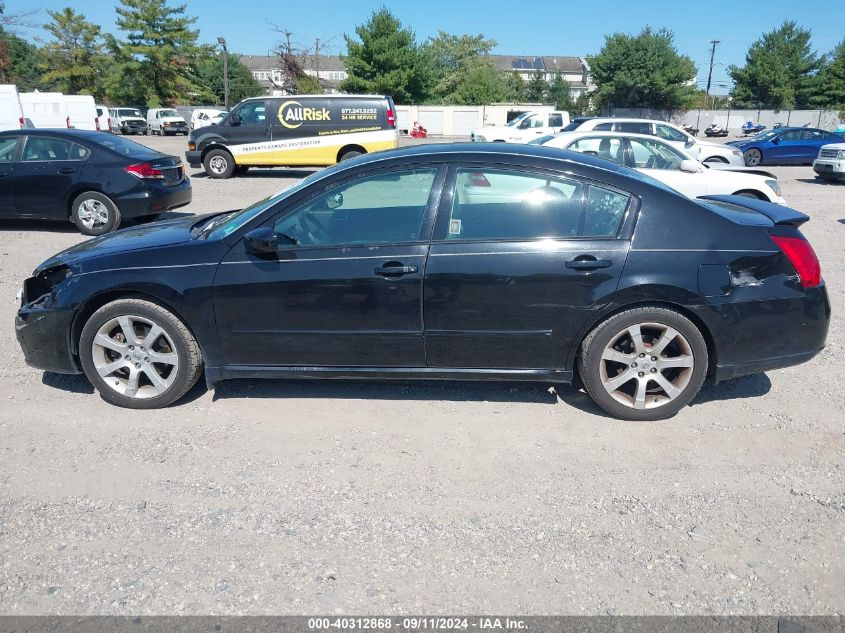 2008 Nissan Maxima 3.5 Se VIN: 1N4BA41E78C836668 Lot: 40312868