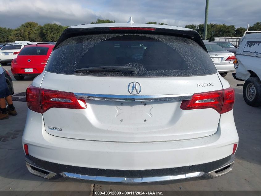 2020 Acura Mdx VIN: 5J8YD3H36LL016568 Lot: 40312899