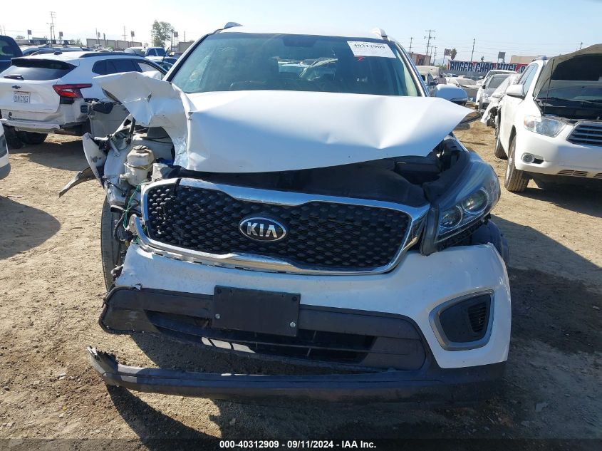 2017 KIA SORENTO 2.4L LX - 5XYPG4A3XHG286147