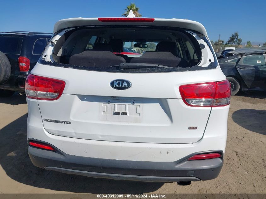 2017 KIA SORENTO 2.4L LX - 5XYPG4A3XHG286147