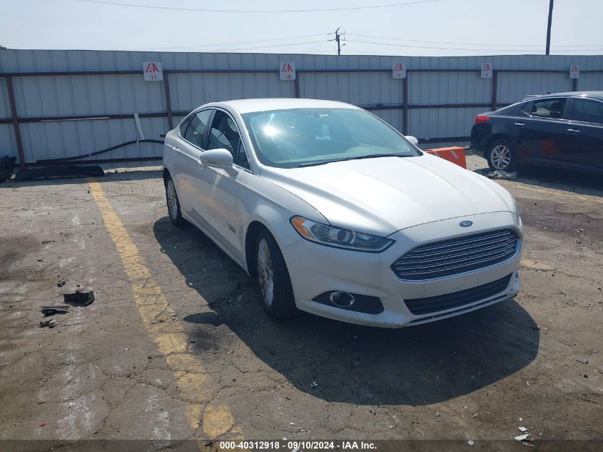 2015 FORD FUSION ENERGI SE LUXURY - 3FA6P0PU5FR157892