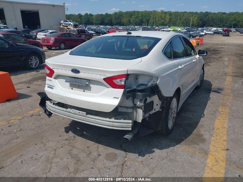 2015 FORD FUSION ENERGI SE LUXURY - 3FA6P0PU5FR157892