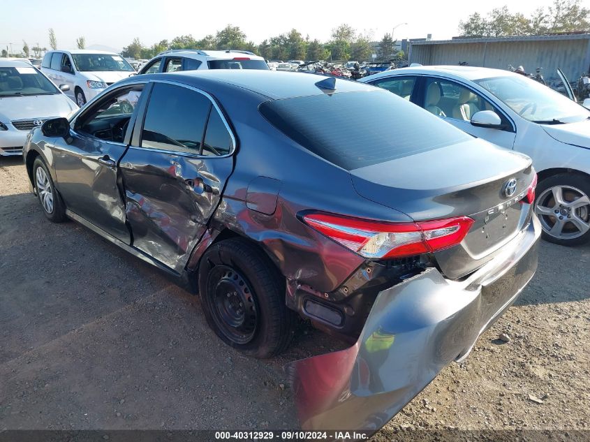 2020 Toyota Camry Le Hybrid VIN: 4T1C31AK7LU539802 Lot: 40312929