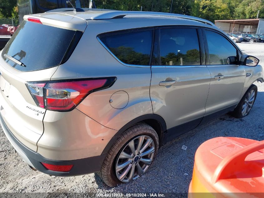 2017 FORD ESCAPE TITANIUM - 1FMCU9JD7HUB50713