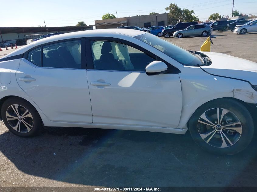 2021 Nissan Sentra Sv VIN: 3N1AB8CV9MY224645 Lot: 40312971