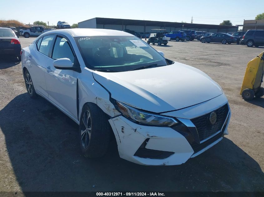 2021 Nissan Sentra Sv VIN: 3N1AB8CV9MY224645 Lot: 40312971