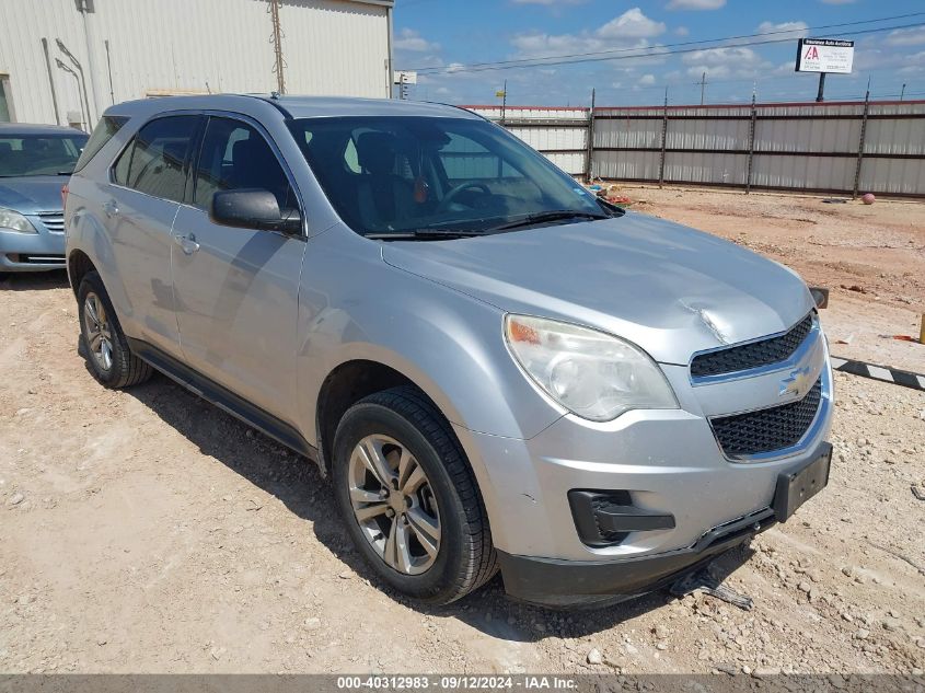 2013 CHEVROLET EQUINOX LS - 2GNALBEK4D6317527