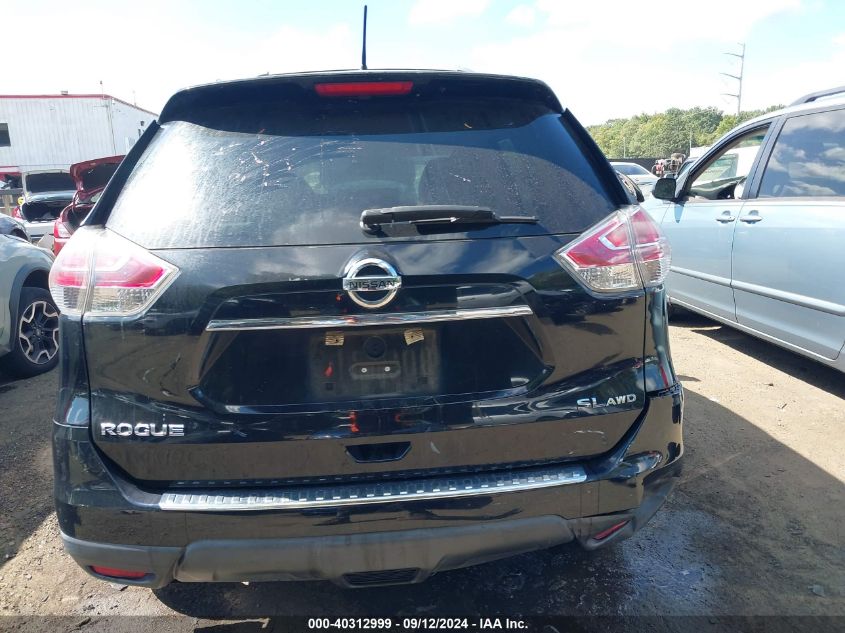 2015 Nissan Rogue Sl VIN: 5N1AT2MV1FC923118 Lot: 40312999