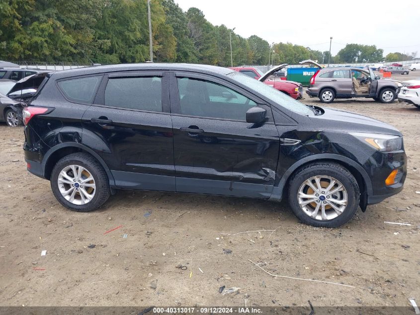 2018 Ford Escape S VIN: 1FMCU0F7XJUA01846 Lot: 40313017