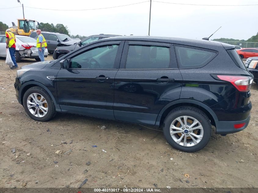 2018 Ford Escape S VIN: 1FMCU0F7XJUA01846 Lot: 40313017