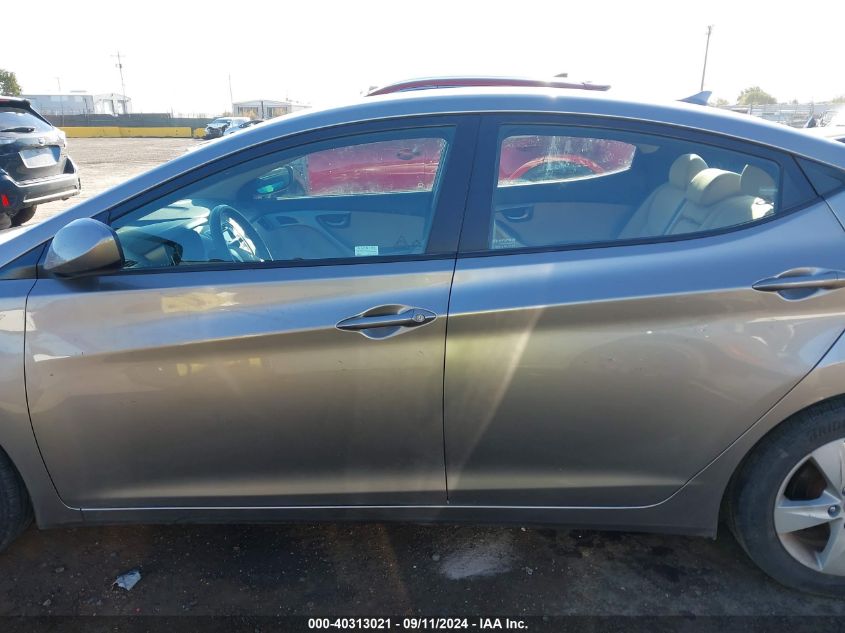 5NPDH4AE4DH252984 2013 Hyundai Elantra Gls