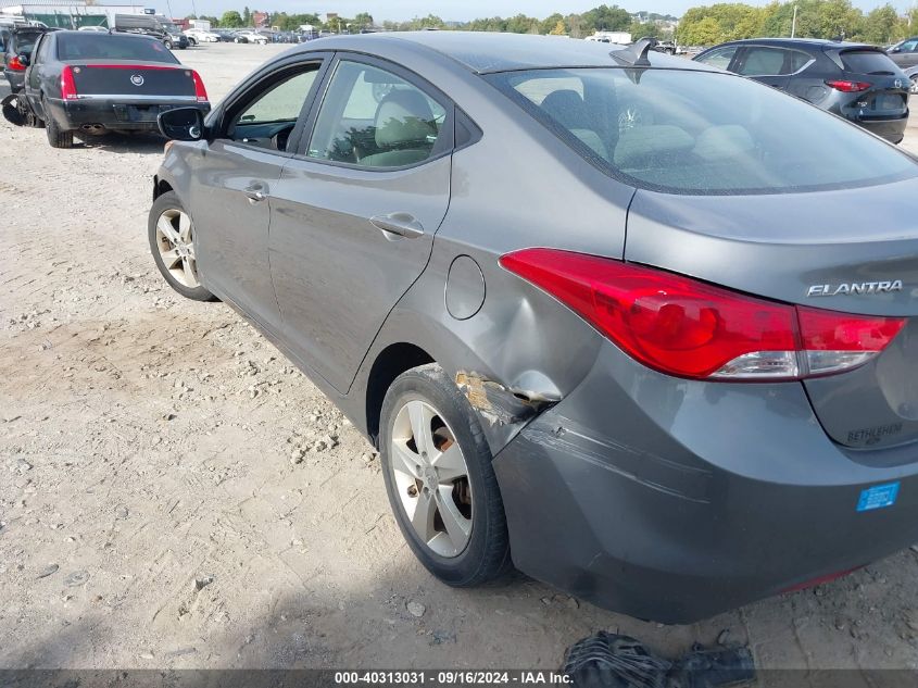 2013 Hyundai Elantra Gls VIN: 5NPDH4AE7DH317987 Lot: 40313031