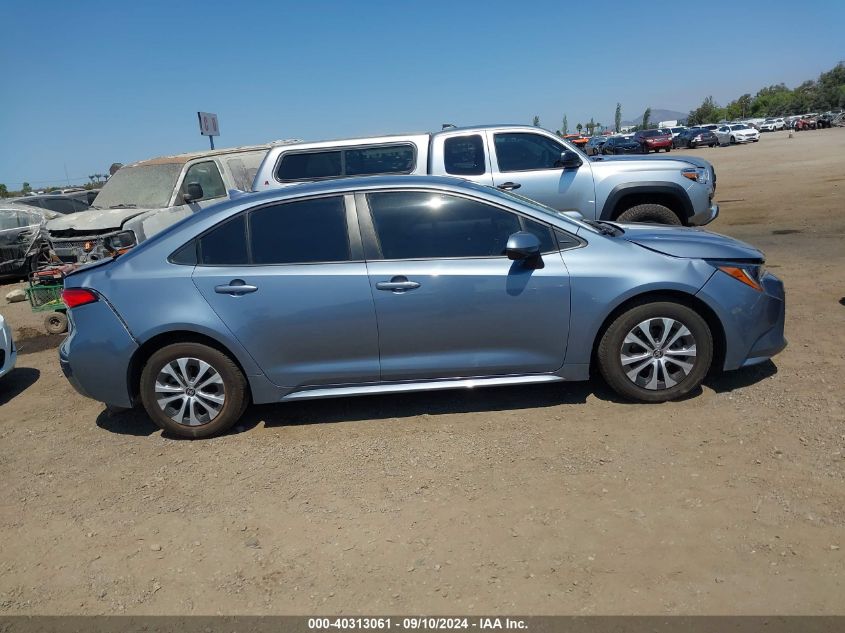 2022 TOYOTA COROLLA HYBRID LE - JTDEAMDE0N3005141