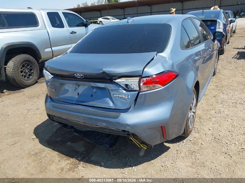 2022 Toyota Corolla Hybrid Le VIN: JTDEAMDE0N3005141 Lot: 40313061