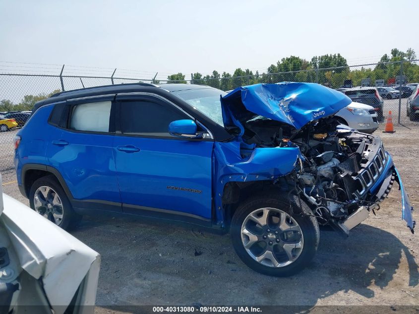 2018 Jeep Compass Limited VIN: 3C4NJDCB7JT457562 Lot: 40313080