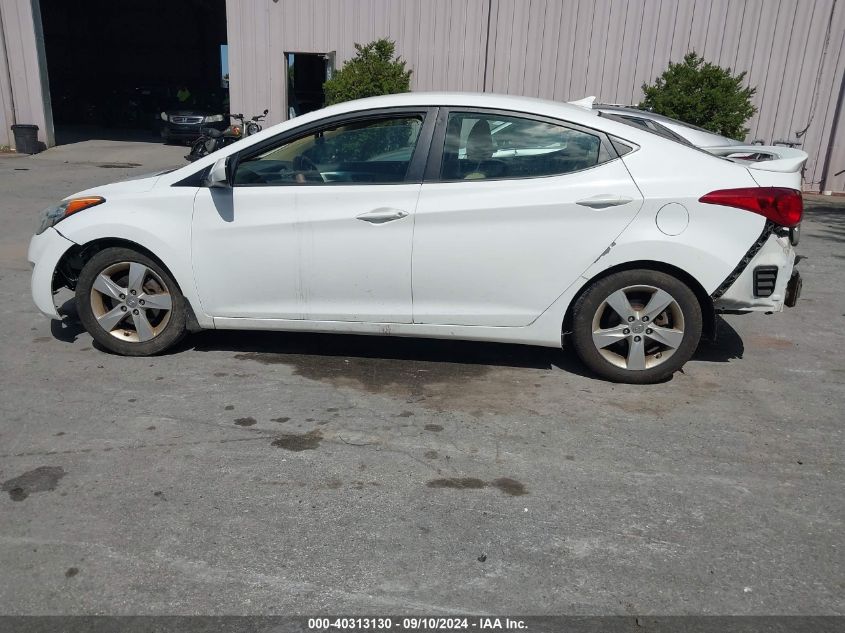 2012 Hyundai Elantra Gls VIN: 5NPDH4AE3CH146721 Lot: 40313130