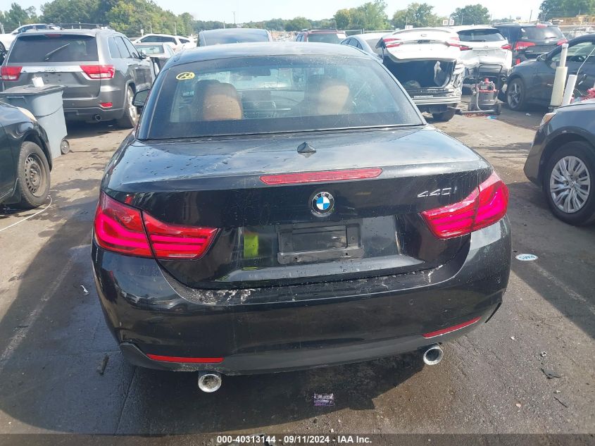 2019 BMW 440I VIN: WBA4Z5C53KEE17808 Lot: 40313144