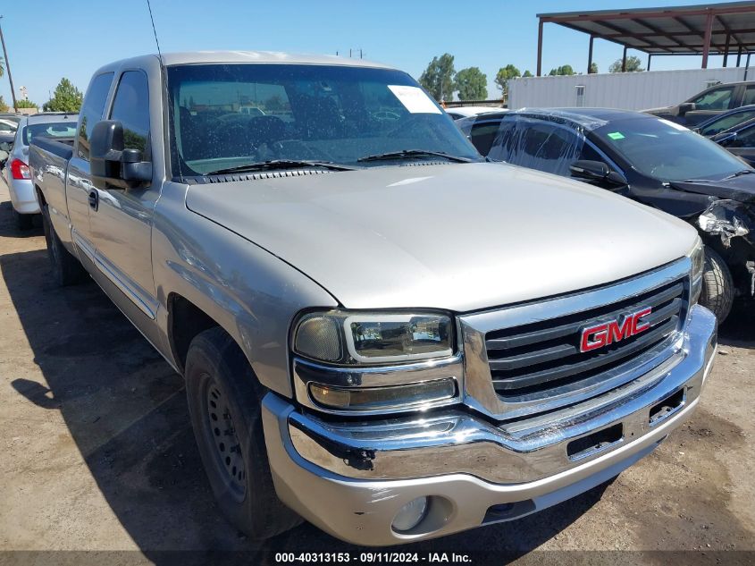 2007 GMC Sierra 1500 Classic Sle1 VIN: 1GTEC19Z77E115762 Lot: 40313153