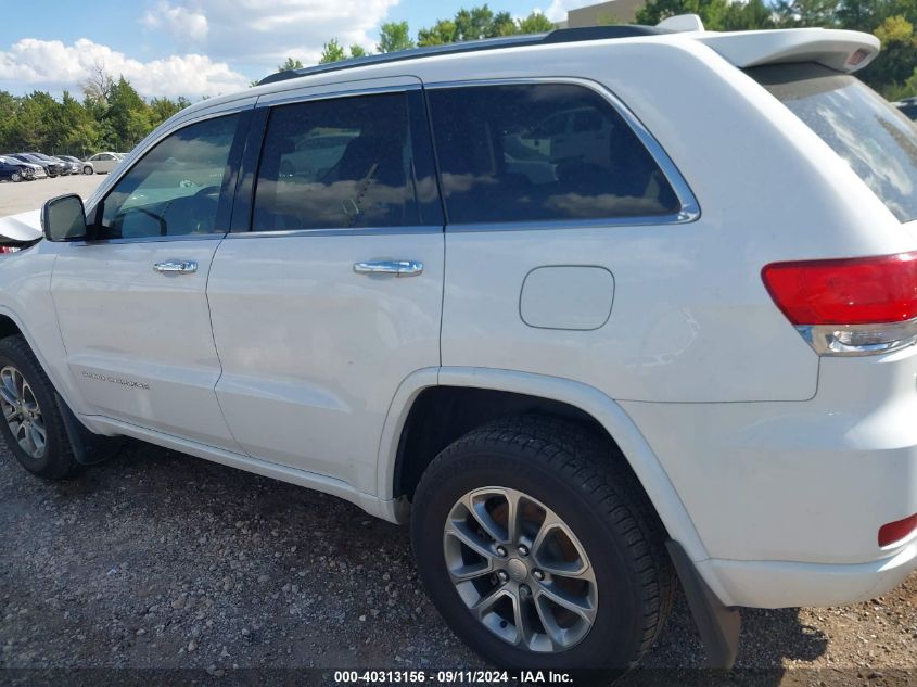 2014 Jeep Grand Cherokee Overland VIN: 1C4RJFCGXEC377649 Lot: 40313156