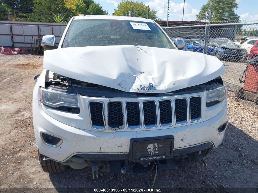 2014 Jeep Grand Cherokee Overland VIN: 1C4RJFCGXEC377649 Lot: 40313156