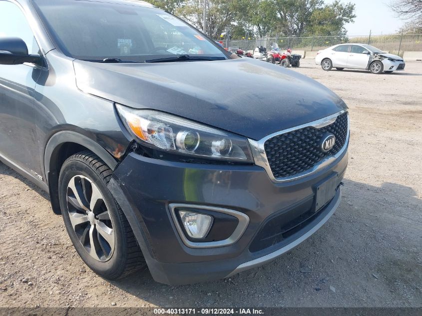 2016 Kia Sorento 3.3L Ex VIN: 5XYPHDA57GG134307 Lot: 40313171