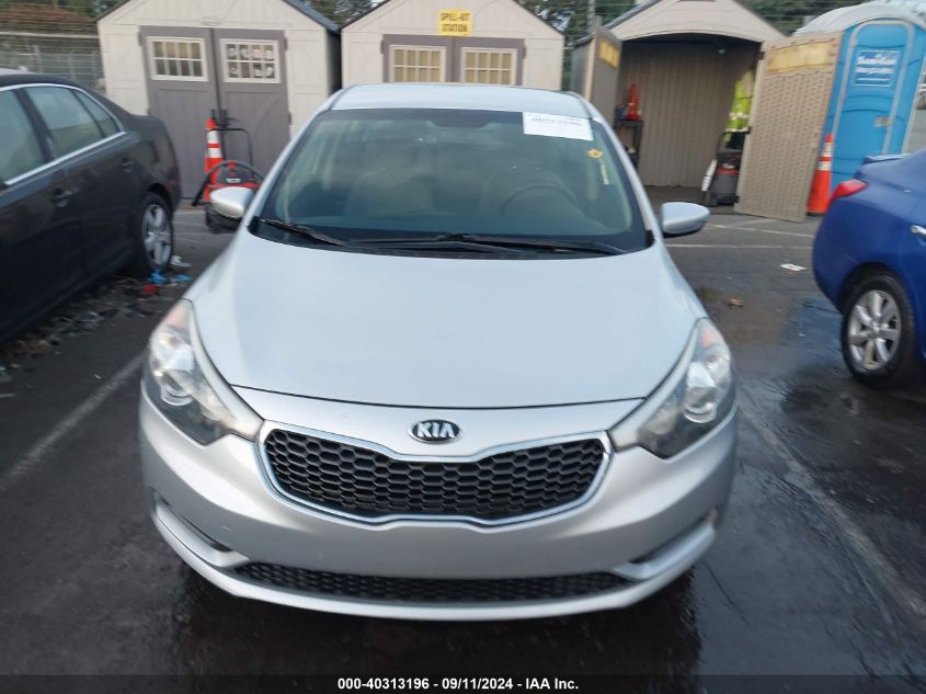 2016 Kia Forte Lx VIN: KNAFK4A60G5518831 Lot: 40313196